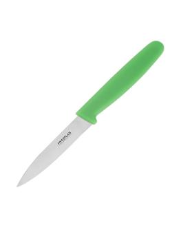 Couteau d'Office - Vert - H 1,5 x 1,8 x 18 CM - Inox - Hygiplas - C545