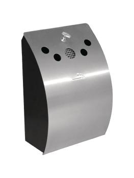 Cendrier - H 35,2 x 24,5 x 14,2 CM - Inox - Boléro - CE178