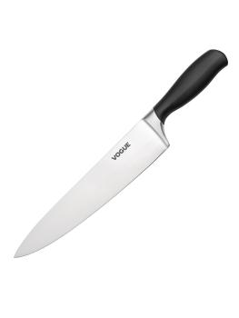 Couteau de Chef - Noir - H 5 x 3,4 x 38,5 CM - Acier Inoxydable - Vogue - GD752