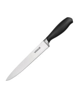 Couteau à Viande - Noir - H 3 x 3,2 x 32 CM - Acier Inoxydable - Vogue - GD758