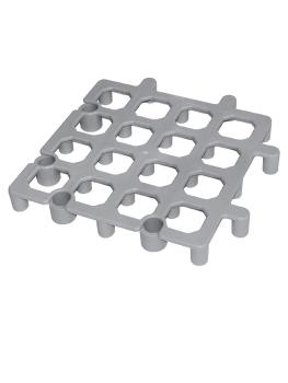 Decking - 2 pièces - H 4 x 33,5 x 33,5 CM - Polypropylène - Vogue - CF205