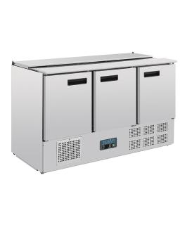Saladette - 368 Litre - 3 portes - H 88,5 x 137 x 70 CM - 230 V - Polar - G607