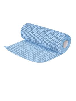 Lingettes - 100 pièces - Bleu - H 25 x 33 CM - Jantex - CS806