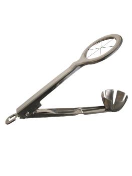 Coupe-oeuf - H 2,2 x 8,4 x 16,5 CM - Inox - Tellier - DN976