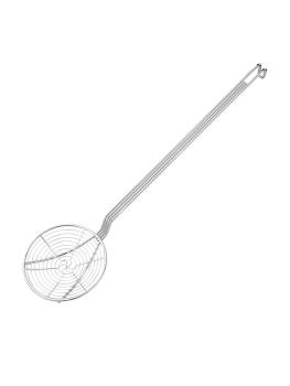 Pelle à friture / Ecumoire - Ø 15 x H 40 x 15 x 40 CM - Acier au nickel - Vogue - C835