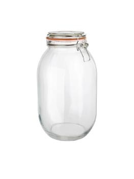 Bocal à conserve - 2 Litre - Ø 8,9 x H 25,5 CM - Verre - Vogue - P494