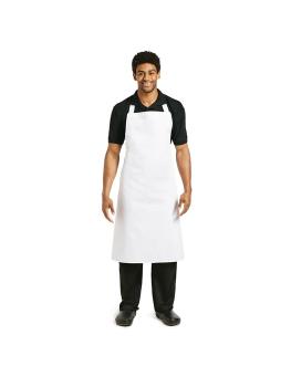Tablier Halter - Unisexe - XL - Blanc - 91,5 x 106,6 CM - Polyester/Coton - Vêtements de Chefs Blancs - A522