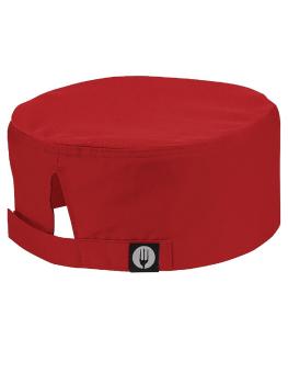 Beanie - Unisex - One Size - Rood - Polyester/Katoen - Chef Works - A956