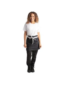 Tablier Bistro - Unisexe - Noir - 40 x 40 CM - Polyester/Coton - Southside - B995