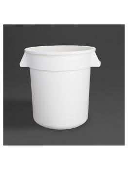 Conteneur de Stockage - 38 Litres - Blanc - Ø 39,8 x H 43,4 CM - Polypropylène - Vogue - GG792