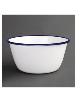 Bol à pudding - 88 CL - 6 pièces - Ø 15,5 x H 7,5 CM - Émail - Olympia - DC389