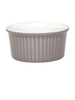 Ramequin - 14,5 CL - 12 pièces - Gris - Ø 9 x H 4 CM - Grès - Olympia - DC806