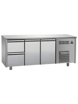 Etabli réfrigéré - 2 Portes - 2 Tiroirs - Tecnodom - TF03MIDGN-002