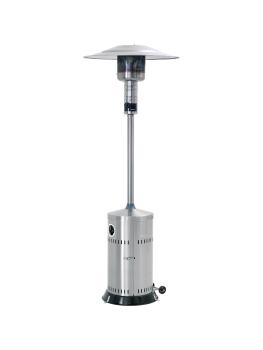 Terrasverwarmer - Aardgas - RVS - H 222 x 78 x 78 CM - Bartscher - 825131
