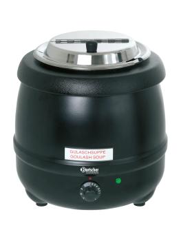 Marmite à soupe - 9 Litres - Noir - Bartscher - 100061