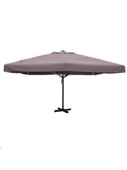 Parasol de marché Karin - Taupe - H 394 x L 300 x P 300 cm - G-Line