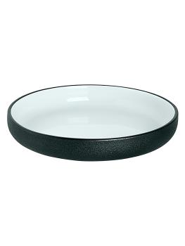 Assiette creuse - Ø20 CM - 6 Pièces - Noir - Porcelaine de Maastricht - Cosmic - 531584