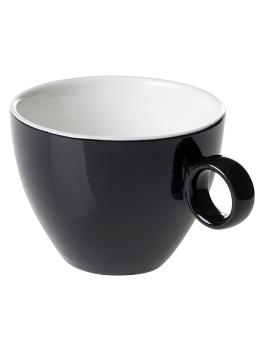 Kop - 23 CL - 6 Stuks - Zwart - Maastricht Porselein - Bart Colour Cafe - 531401