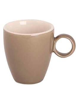 Tasse à espresso - 6,5 CL - 6 pièces - Boue - Porcelaine de Maastricht - Bart Colour Cafe - 531381