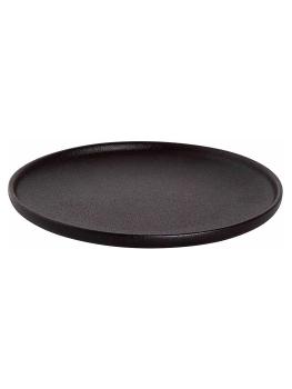 Assiette - Ø26 CM - 6 Pièces - Noir - Porcelaine de Maastricht - Univers - 531340