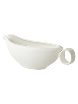 Saucière - 12 Pièces - 25 CL - Blanc - Porcelaine de Maastricht - Lux - 525884