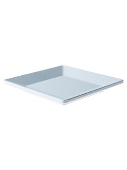 Assiette - 15 x 15 CM - 6 pièces - Blanc - Truyts - Mélamine - 518780