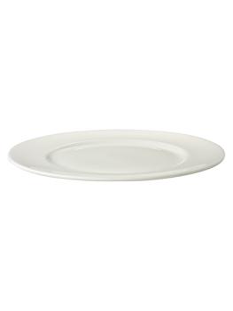Assiette - Ø25.5 CM - 6 Pièces - Blanc - Porcelaine de Maastricht - Lux - 515733