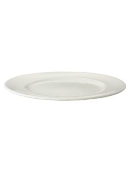 Assiette - Ø28 CM - 6 Pièces - Blanc - Porcelaine de Maastricht - Lux - 515732