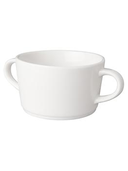 Tasse à soupe - 30 CL - 6 pièces - Blanc - Mammouth - Budgetline - 515053
