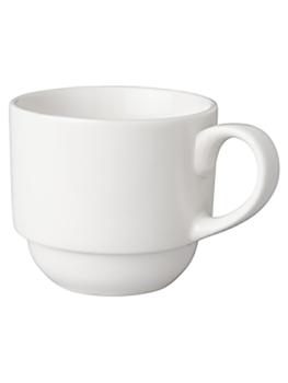 Tasse - 20 CL - Large - Blanc - 6 pièces - Mammouth - Budgetline - 508371