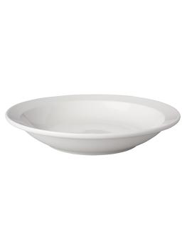 Assiette creuse - Ø21.5 CM - Blanc - 6 pièces - Mammouth - Budgetline - 508089