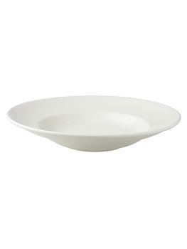 Assiette à pâtes - Ø26 CM - 6 pièces - Blanc - Palmer - Ivoire royal - 136840