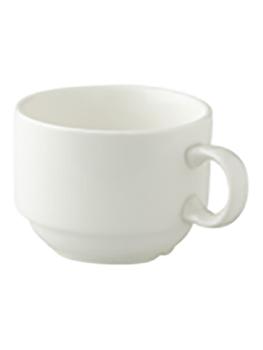 Tasse - 17.5 CL - 6 Pièces - Empilable - Blanc - Palmer - Ivoire Royal - 129288