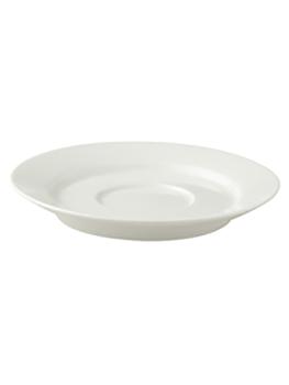 Soucoupe - Ø14.5 CM - 12 pièces - empilable - blanc - Palmer - ivoire royal - 127032