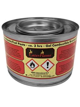Pâte combustible - env. 3 heures - Ethanol - Ø8,7 x 5,5 CM - CaterFlame - 685072
