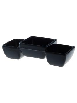 Bol - 3 compartiments - 12 pièces - H 4 x 14 x 6 CM - Mélamine - Truyts - Mélamine - 523700