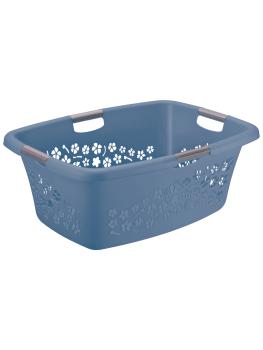 Wasmand - H 26.2 x 49 x 65 CM - 4 Stuks - Kunststof - Rotho - Flowers - 534057