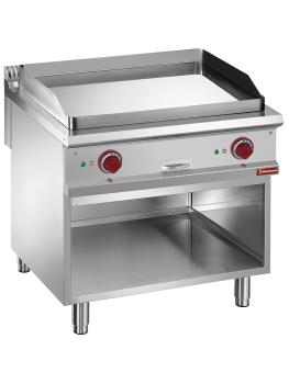 Plaque de cuisson - Electrique - Lisse - Chromé - 80 CM - Meuble bas - Diamant - E9/PLCA8