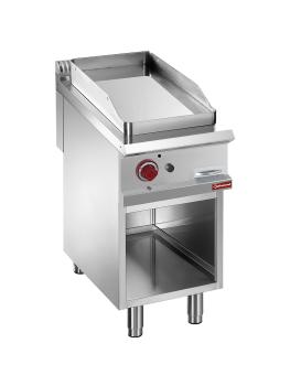 Plancha - Gaz - Lisse - Chrome - 40 CM - Base - Diamant - G9/PLCA4