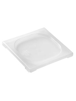 Couvercle Gastronorm - 1/6 GN - 17.6 x 16.2 CM - Polypropylène - Transparent - - -40°C / +95°C - Standard - Caterchef - 853877