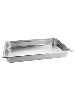 Bac à aliments - 0,001 KG - acier inoxydable - 921913
