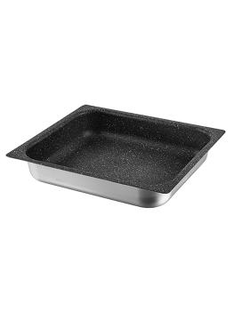 Plat à four - 2/3 GN - H 6,5 x 35,4 x 32,5 CM - Aluminium - Risoli - 729154