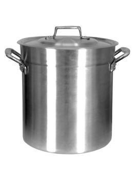 Bac de cuisson - Ø28 x H 28 CM - 17 litres - Aluminium - avec couvercle - 88698