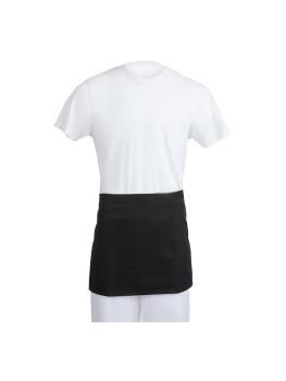 Tablier - Unisexe - Noir - 75 x 37,3 CM - Polycoton - Vêtements de Chefs Blancs - B131