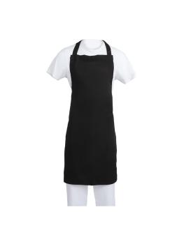 Tablier Halter - Unisexe - Noir - 104 x 90 CM - Polyester/Coton - Vêtements de Chef Blancs - B887