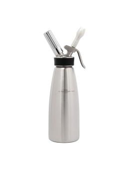 Machine à chantilly - 1 litre - Ø 9 x H 30 CM - inox - ISI - CB502