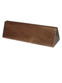 Porte-cartes menu - 10 pièces - H 4,2 x 15 x 4,6 CM - Bois - Olympia - CM921