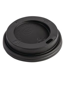 Tasse à café avec couvercle - 0,23 Litre - 50 pièces - Blanc - H 1,6 CM - Fiesta - CW715