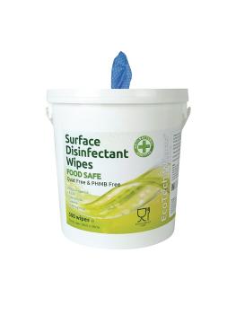 Seau de lingettes nettoyantes - 500 pièces - 20 CM - EcoTech - DA301