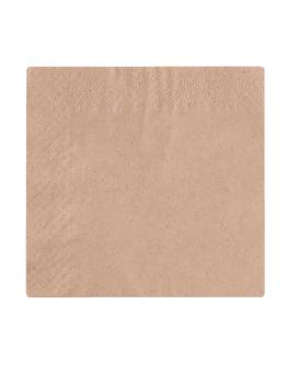 Serviettes cocktail - 4000 pièces - 2,4 x 2,4 CM - Papier - Vegware - DW629